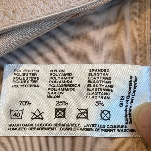 Glamorise Sport Beige Wireless Bra Sz 44F DDD Exercise Athletic - Picture 6 of 6